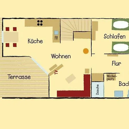 Casa de Férias Haus-einsiedlerkrebs *